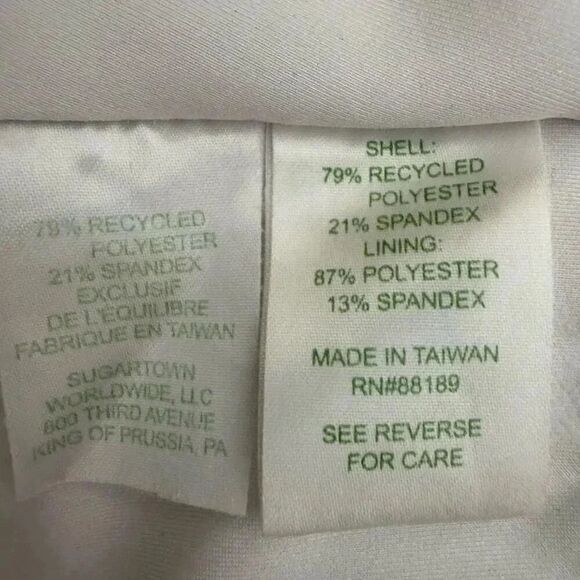 Lilly Pulitzer Lindsay Luxletic Sports Bra Gold Foil SZ S #1985 - Picture 11 of 14